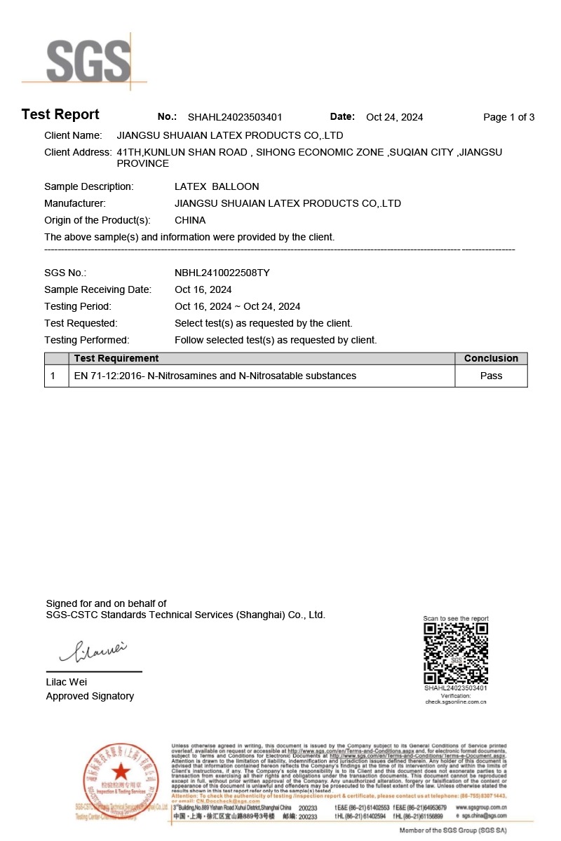 Certification