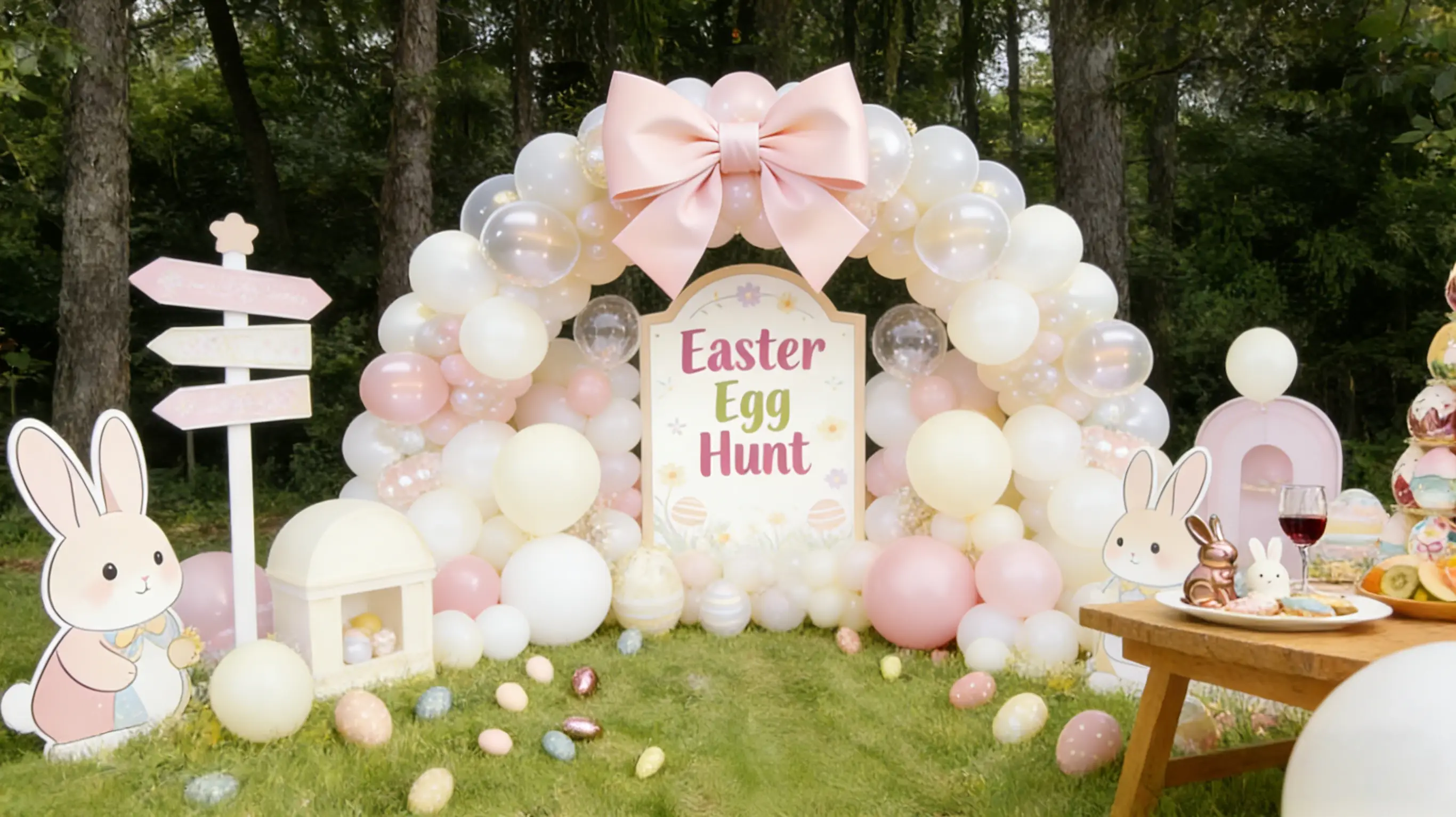 Matte Balloons Easter Party Decoration