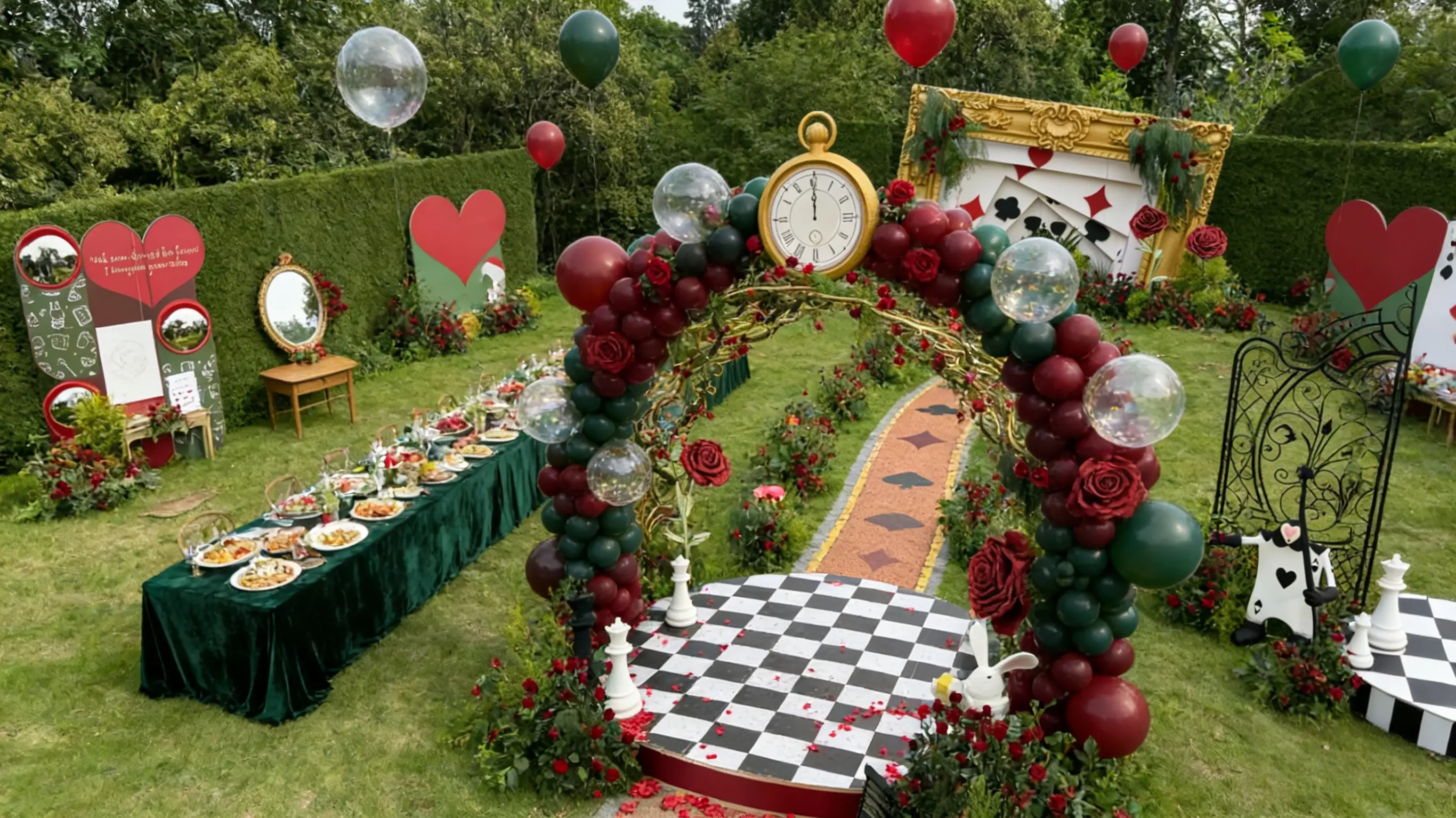 Matte Balloons Wedding Party Decoration