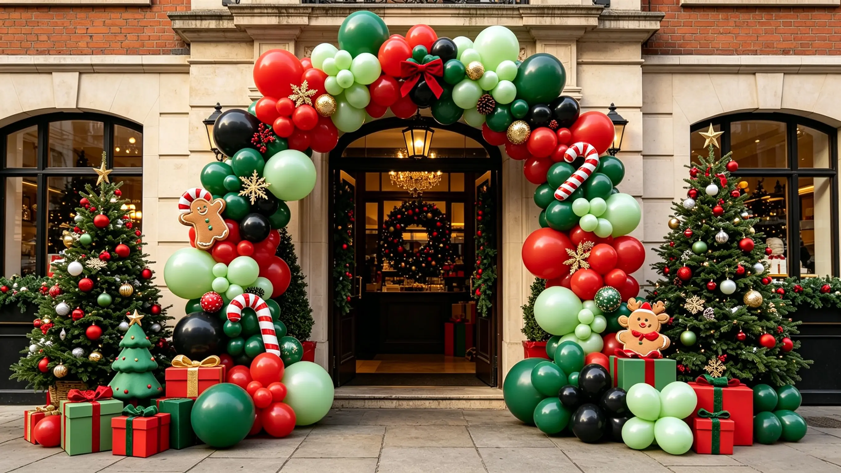 Matte Balloons Christmas Party Decoration