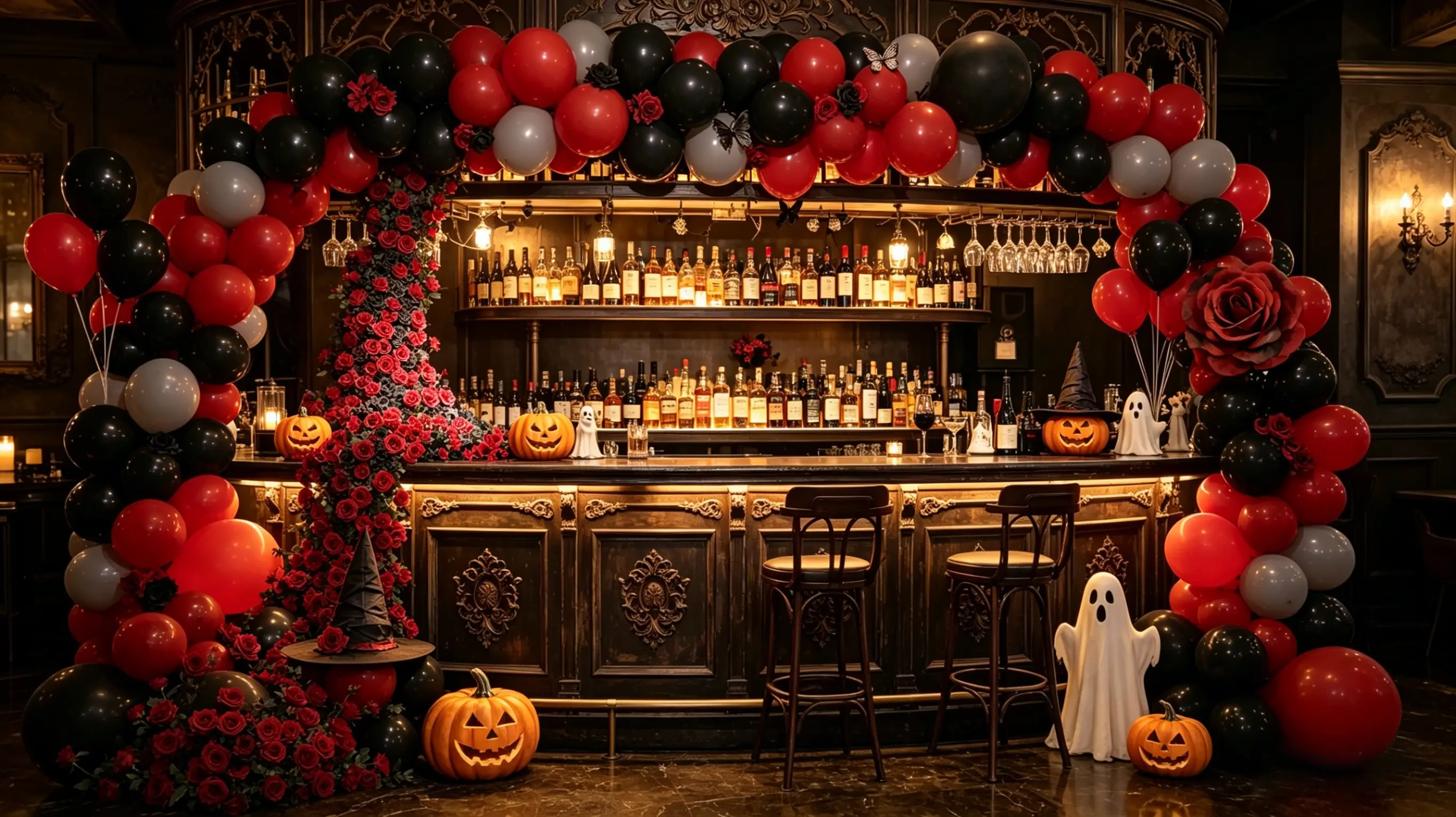 Matte Balloons Halloween Party Decoration